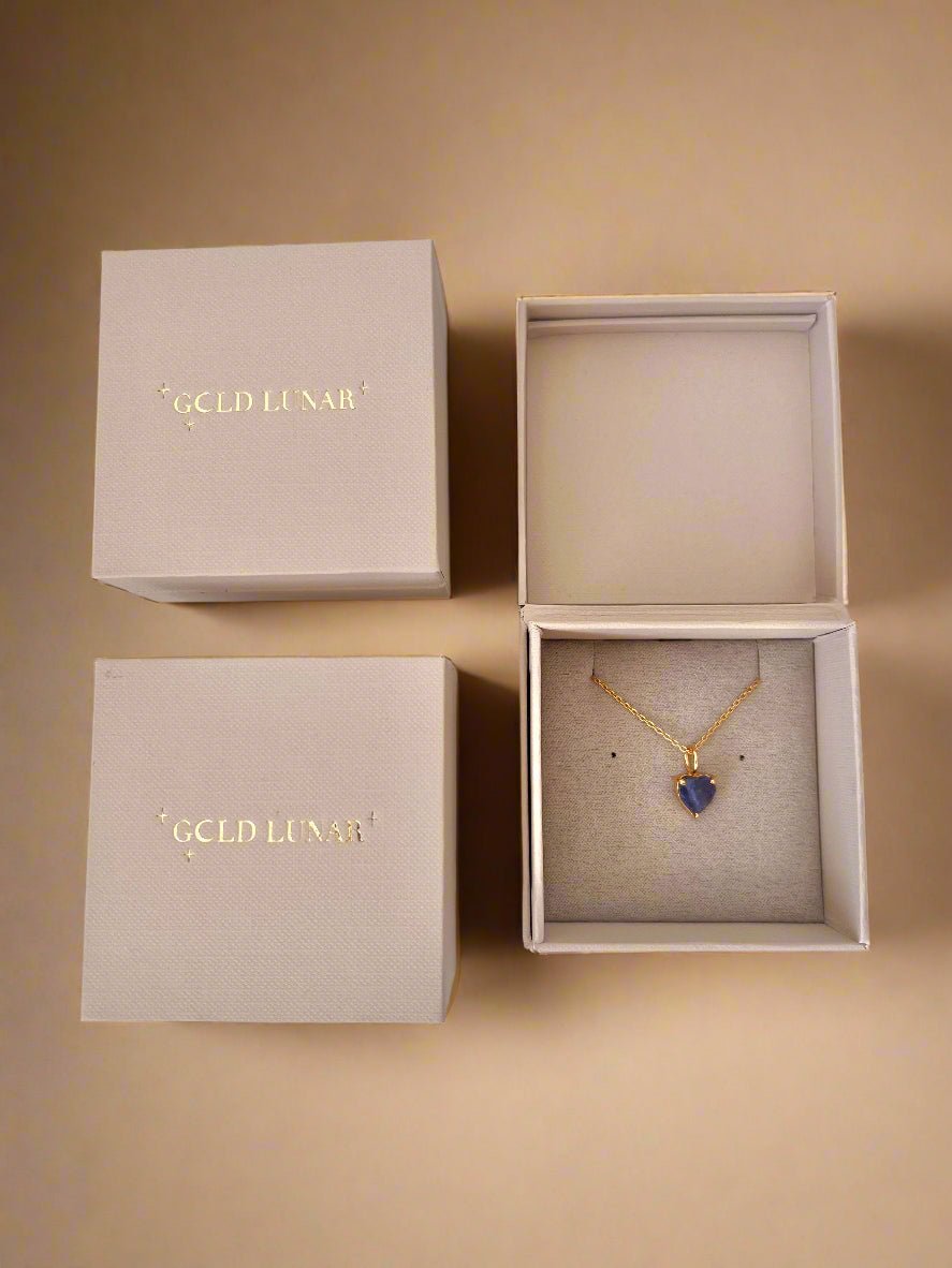 April Birthstone Chain Necklace