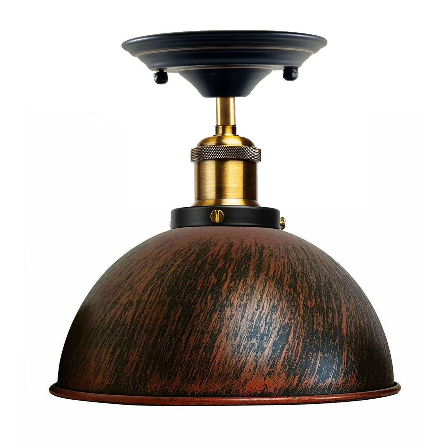 Industrial Ceiling lights Flush Mount Dome Shade~1234