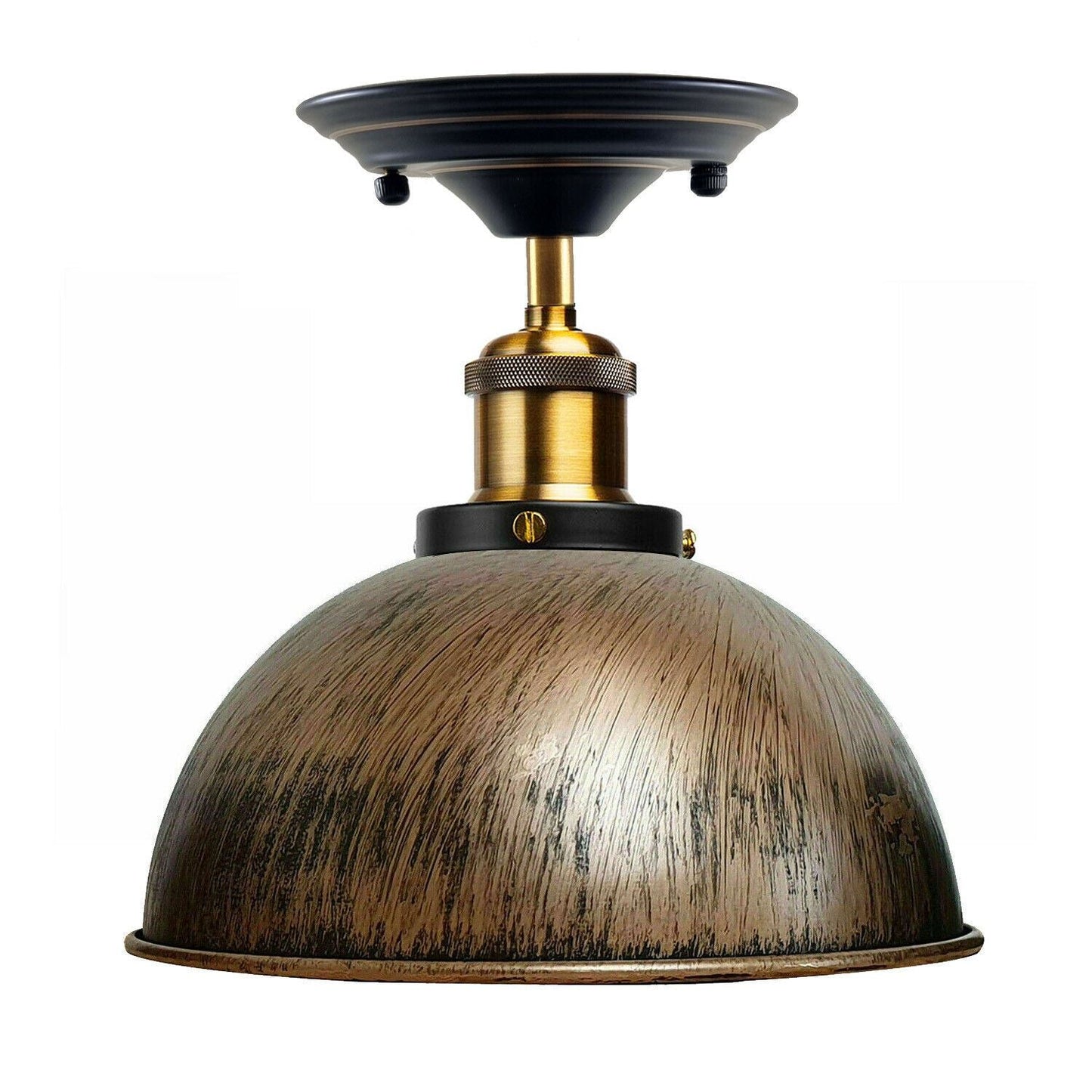 Industrial Ceiling lights Flush Mount Dome Shade~1234