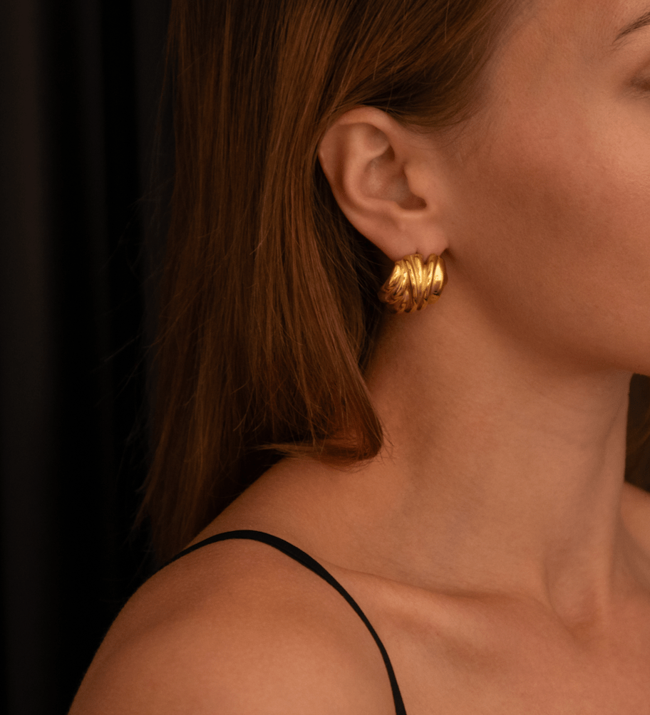 Sculptural Hoops